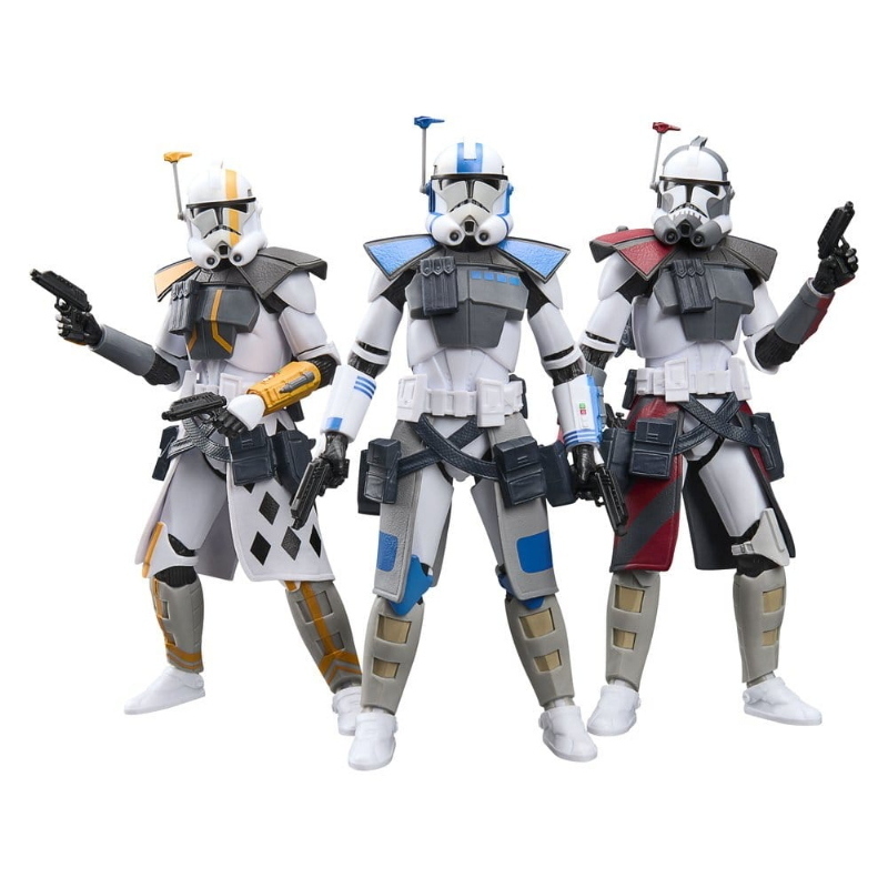 Star Wars - The Clone Wars ARC Trooper Havoc, Colt & Blitz 3-Pack The Black Series Hasbro