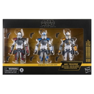 Star Wars - The Clone Wars ARC Trooper Havoc, Colt & Blitz 3-Pack The Black Series Hasbro