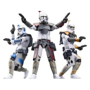 Star Wars - The Clone Wars ARC Trooper Havoc, Colt & Blitz 3-Pack The Black Series Hasbro