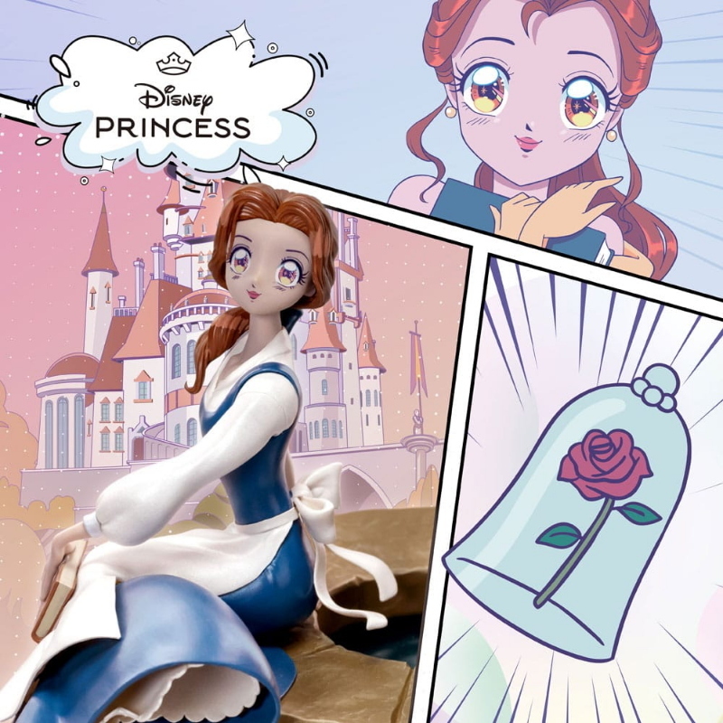 Disney - Belle Disney Anime Princess Iron Studios