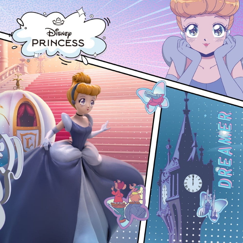 Disney - Cinderella Disney Anime Princess Iron Studios