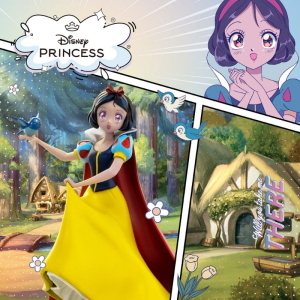 Disney - Snow White Disney Anime Princess Iron Studios