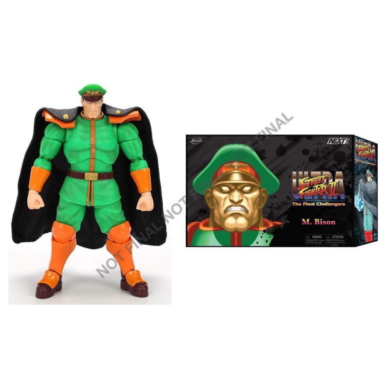 Ultra Street Fighter II: The Final Challengers - M. Bison Deluxe 1/12 Jada Toys