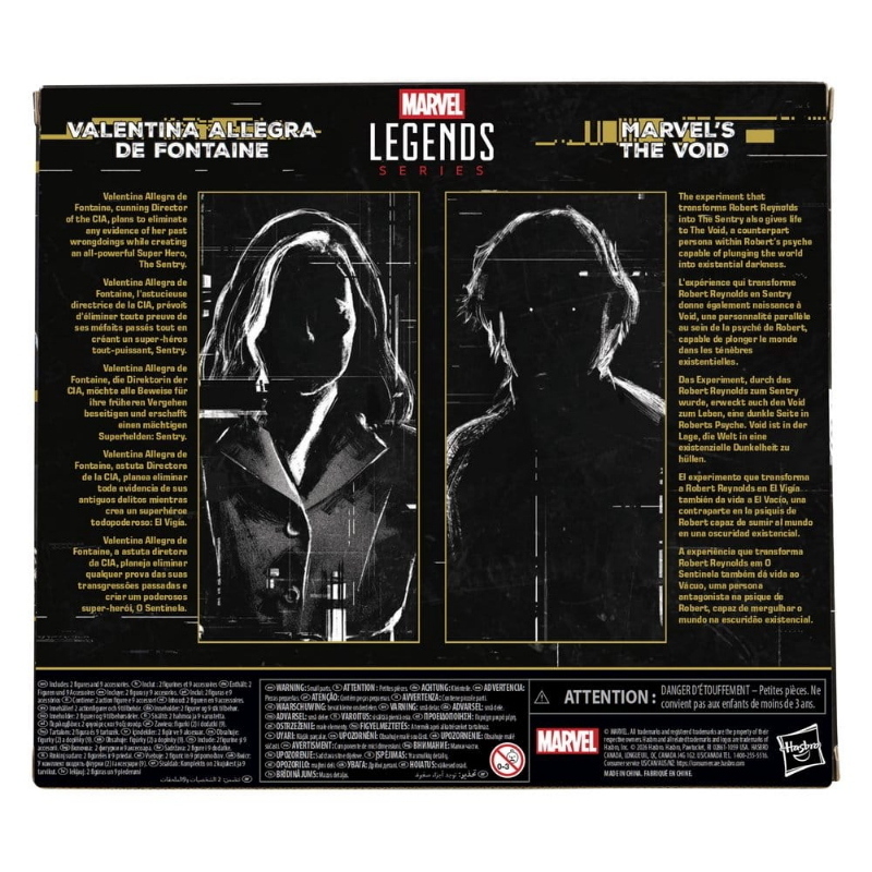 Marvel - Thunderbolts Valentina Allegra de Fontaine & The Void 2-Pack Marvel Legends Hasbro