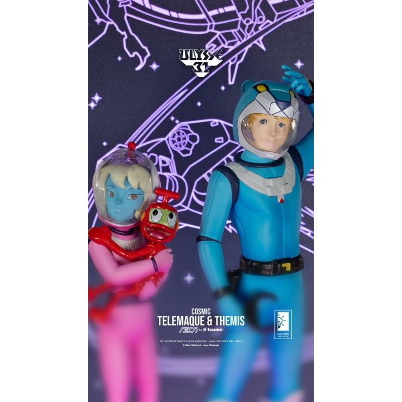 Ulysses 31 - Telemachus & Themis Cosmic Version Neon Figure 1/9 Tsume