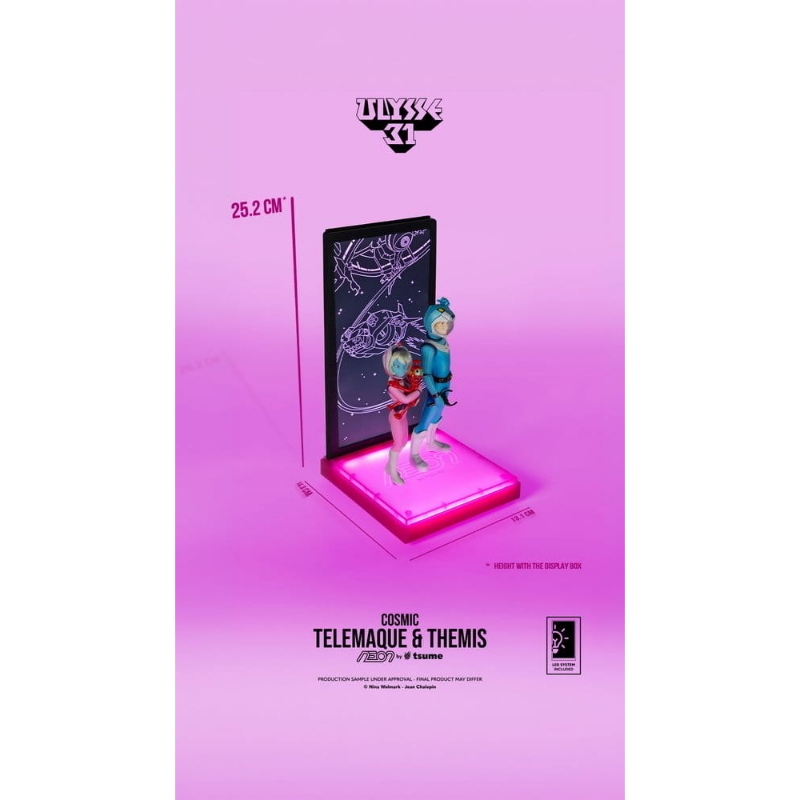 Ulysses 31 - Telemachus & Themis Cosmic Version Neon Figure 1/9 Tsume