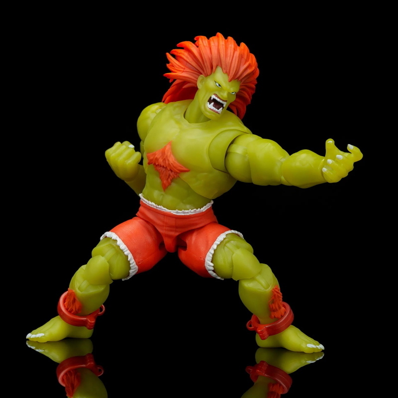 Ultra Street Fighter II: The Final Challengers - Blanka Glow in the Dark 1/12 Jada Toys