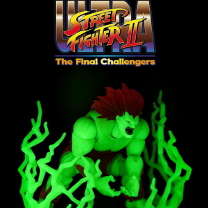 Ultra Street Fighter II: The Final Challengers - Blanka Glow in the Dark 1/12 Jada Toys