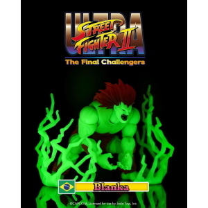 Ultra Street Fighter II: The Final Challengers - Blanka Glow in the Dark 1/12 Jada Toys