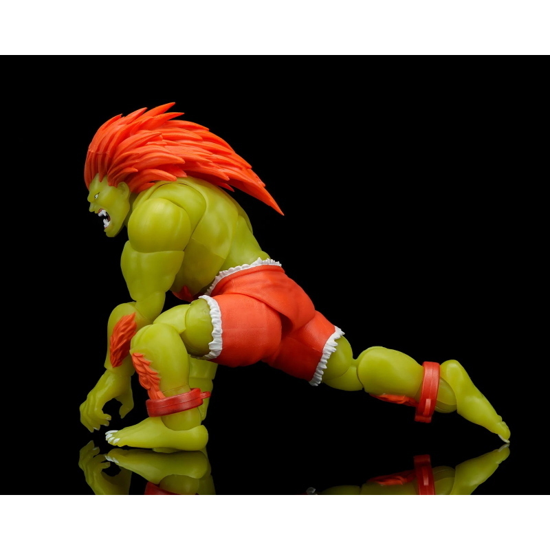 Ultra Street Fighter II: The Final Challengers - Blanka Glow in the Dark 1/12 Jada Toys