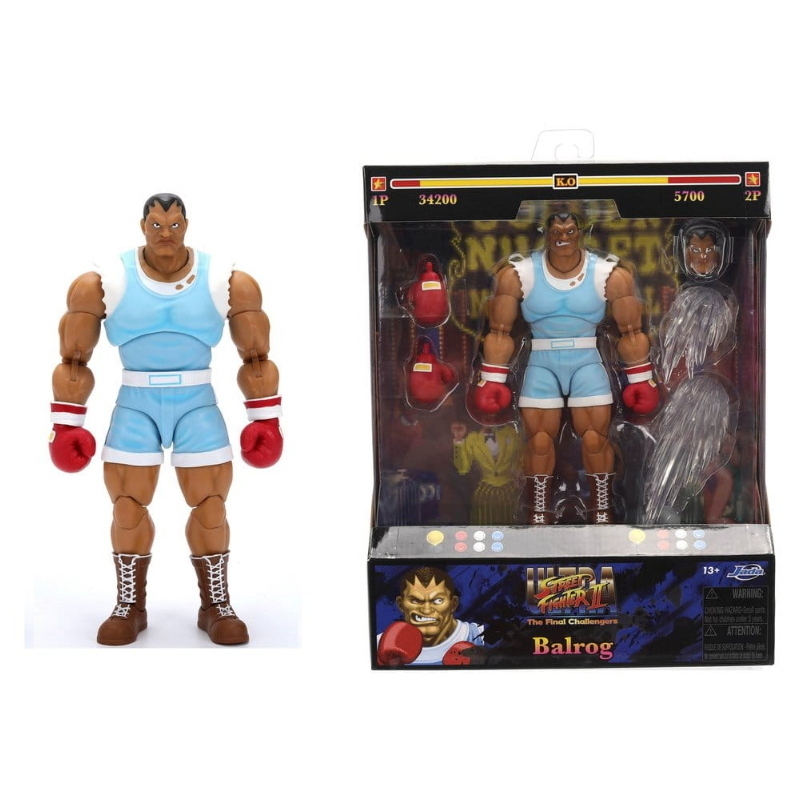 Ultra Street Fighter II: The Final Challengers - Balrog 1/12 Jada Toys