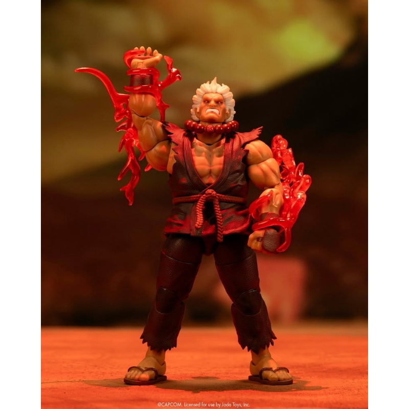 Ultra Street Fighter II: The Final Challengers - Akuma Deluxe 1/12 Jada Toys