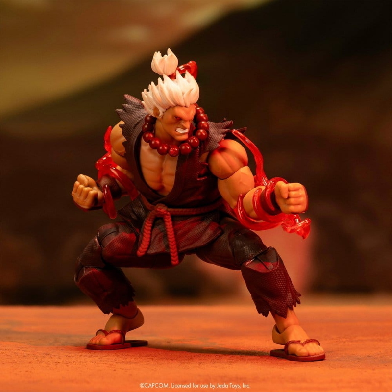 Ultra Street Fighter II: The Final Challengers - Akuma Deluxe 1/12 Jada Toys