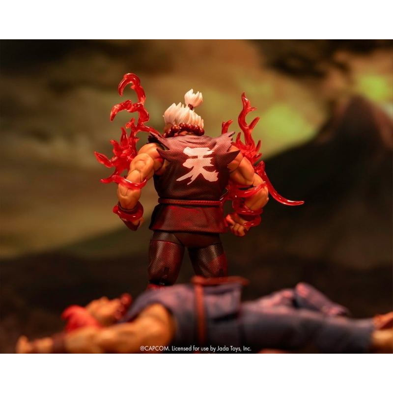 Ultra Street Fighter II: The Final Challengers - Akuma Deluxe 1/12 Jada Toys