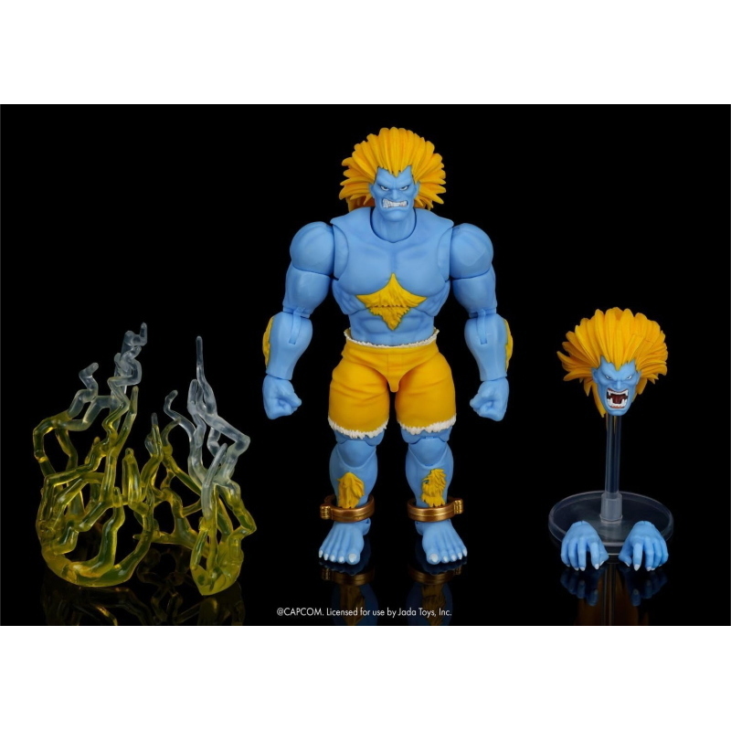 Ultra Street Fighter II: The Final Challengers - Blanka Player 2 1/12 Jada Toys