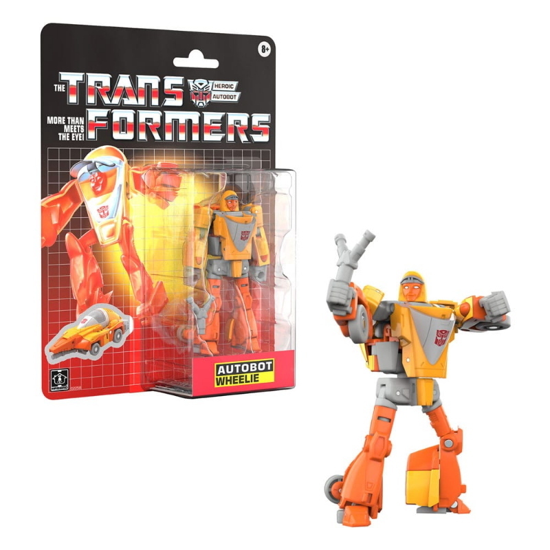 Transformers - Autobot Wheelie Retro G1 Hasbro