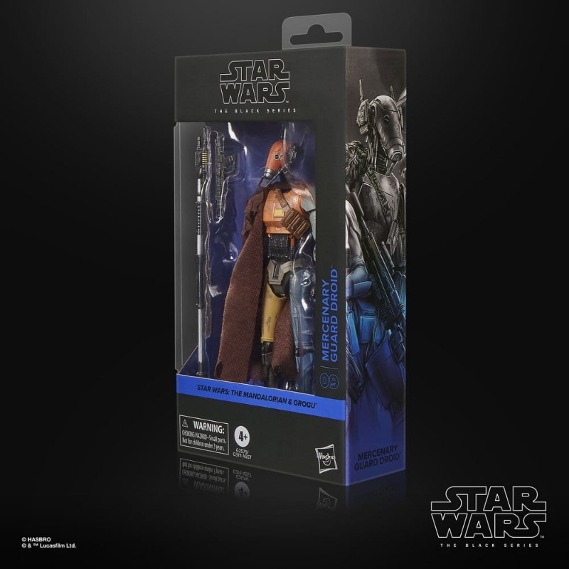 Star Wars - The Mandalorian & Grogu Mercenary Guard Droid The Black Series Hasbro