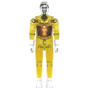 Micronauts - Time Traveler Translucent Yellow ReAction+ Super7