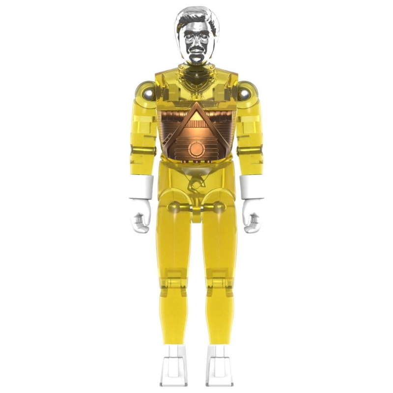 Micronauts - Time Traveler Translucent Yellow ReAction+ Super7