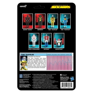 Micronauts - Time Traveler Translucent Yellow ReAction+ Super7