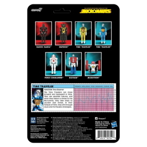 Micronauts - Time Traveler Translucent Blue ReAction+ Super7
