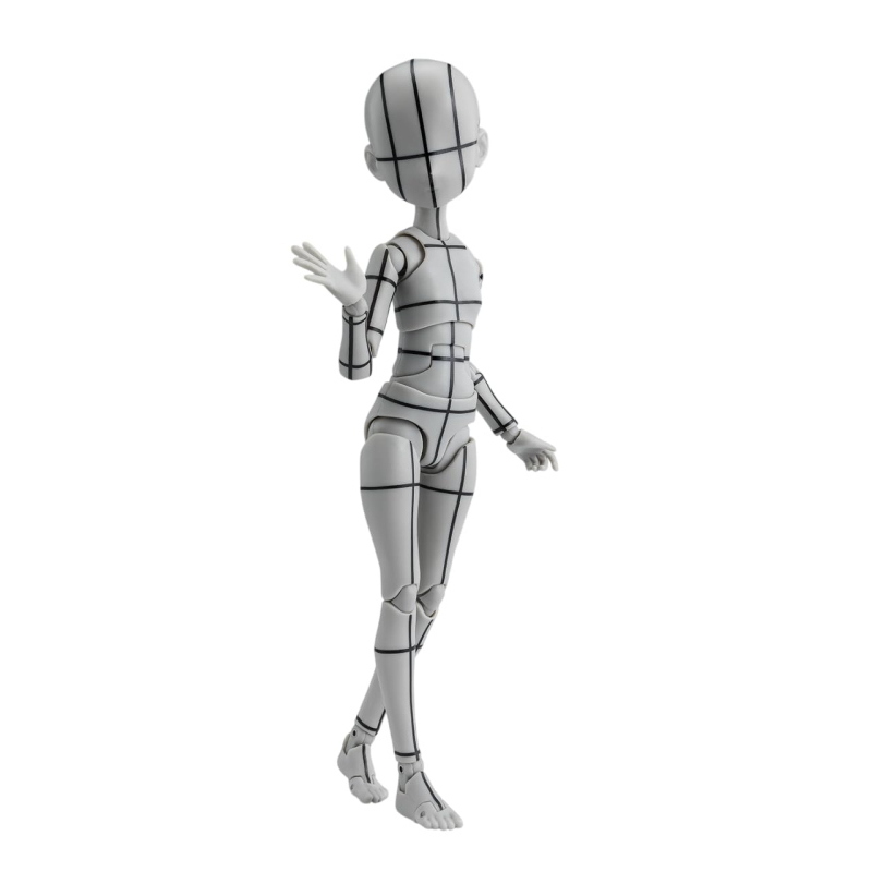 Body-chan - Ken Sugimori Edition Wireframe Gray S.H.Figuarts Bandai