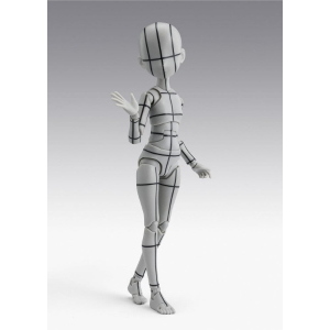 Body-chan - Ken Sugimori Edition Wireframe Gray S.H.Figuarts Bandai