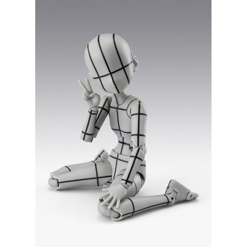 Body-chan - Ken Sugimori Edition Wireframe Gray S.H.Figuarts Bandai