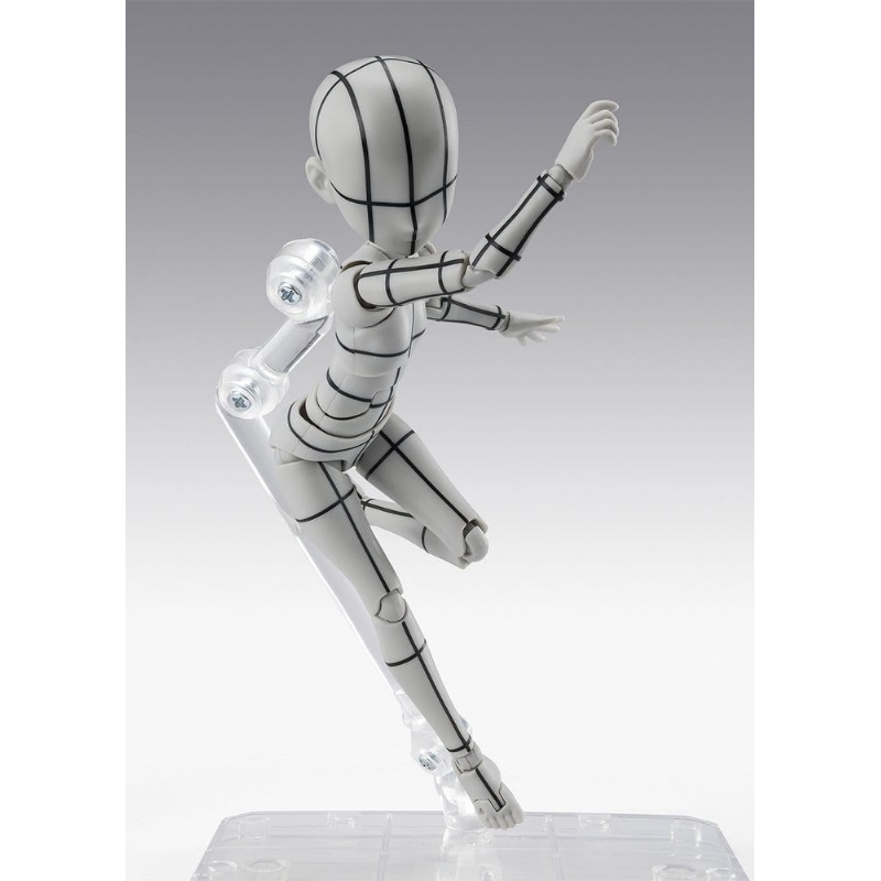 Body-chan - Ken Sugimori Edition Wireframe Gray S.H.Figuarts Bandai