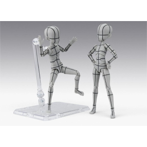 Body-chan - Ken Sugimori Edition Wireframe Gray S.H.Figuarts Bandai