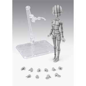 Body-chan - Ken Sugimori Edition Wireframe Gray S.H.Figuarts Bandai