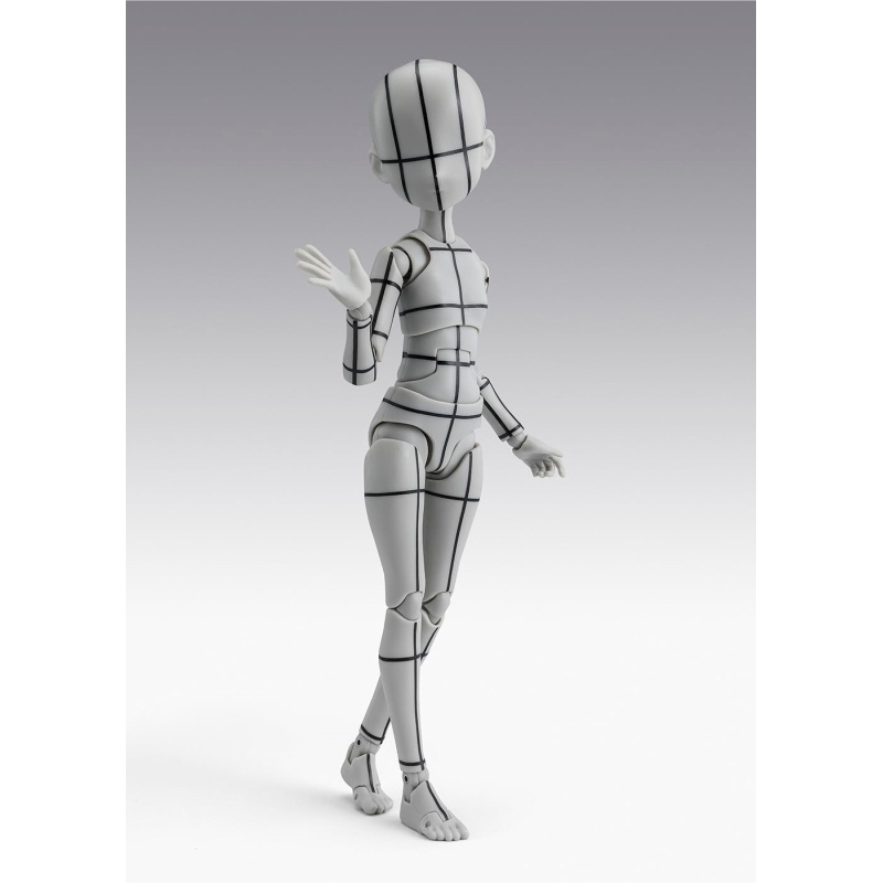 Body-chan - Ken Sugimori Edition Wireframe Gray S.H.Figuarts Bandai