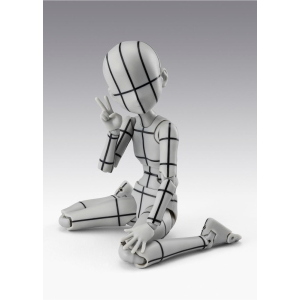 Body-chan - Ken Sugimori Edition Wireframe Gray S.H.Figuarts Bandai