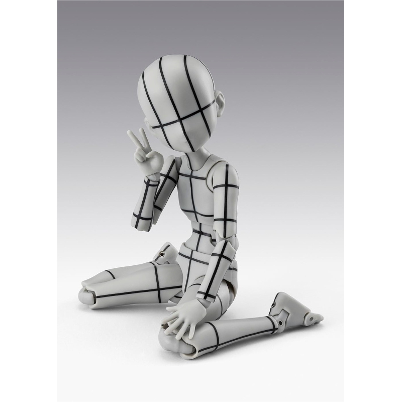 Body-chan - Ken Sugimori Edition Wireframe Gray S.H.Figuarts Bandai