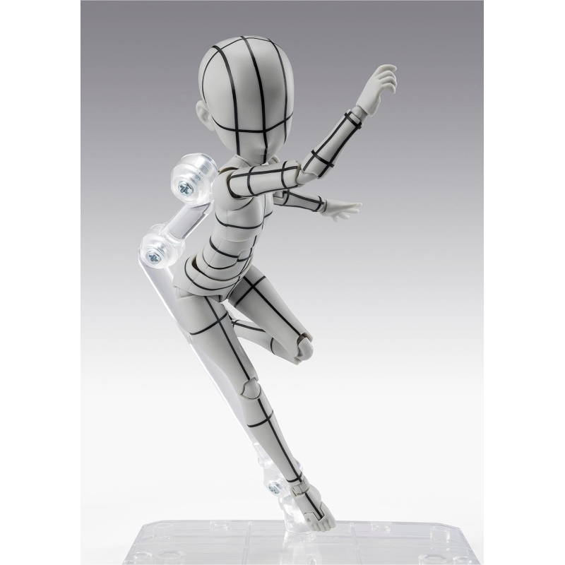 Body-chan - Ken Sugimori Edition Wireframe Gray S.H.Figuarts Bandai