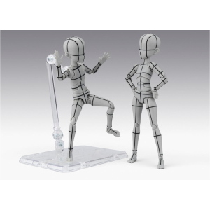 Body-chan - Ken Sugimori Edition Wireframe Gray S.H.Figuarts Bandai