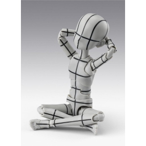 Body-kun - Ken Sugimori Edition Wireframe Gray S.H.Figuarts Bandai