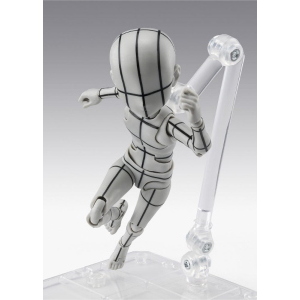 Body-kun - Ken Sugimori Edition Wireframe Gray S.H.Figuarts Bandai