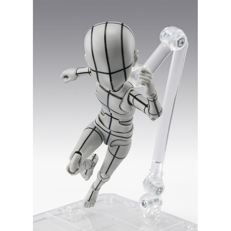 Body-kun - Ken Sugimori Edition Wireframe Gray S.H.Figuarts Bandai