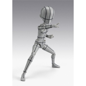 Body-kun - Ken Sugimori Edition Wireframe Gray S.H.Figuarts Bandai