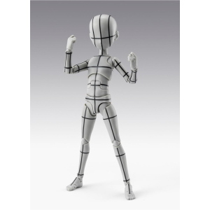 Body-kun - Ken Sugimori Edition Wireframe Gray S.H.Figuarts Bandai