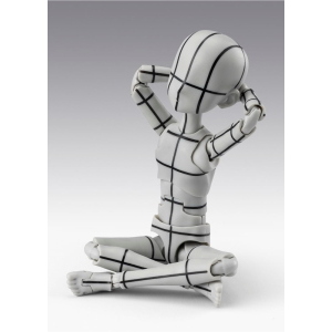 Body-kun - Ken Sugimori Edition Wireframe Gray S.H.Figuarts Bandai