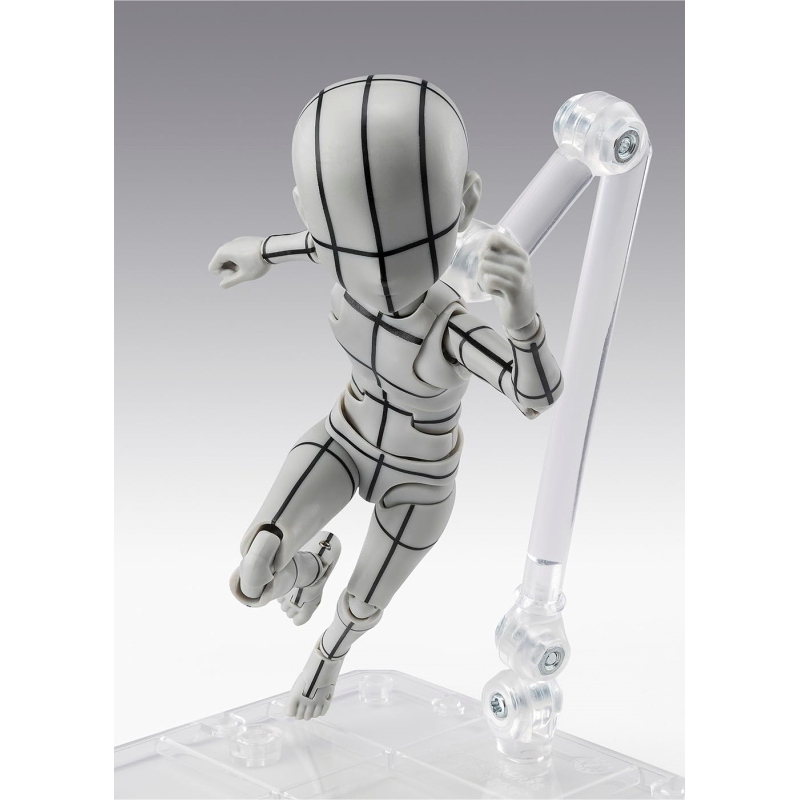 Body-kun - Ken Sugimori Edition Wireframe Gray S.H.Figuarts Bandai