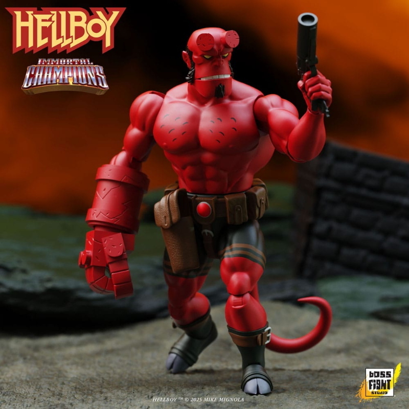 Hellboy - Retro Immortal Champions Boss Fight Studio