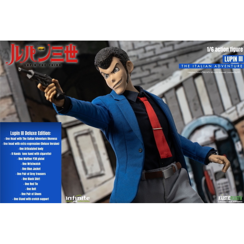 Lupin the 3rd - The Italian Adventure Deluxe Edition 1/6 Infinite Statue