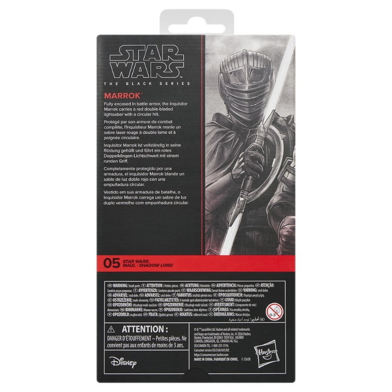 Star Wars - Maul Shadow Lord Marrok The Black Series Hasbro