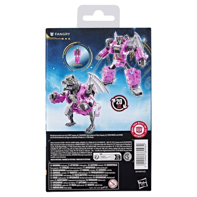 Transformers - Fangry Deluxe Class Age of the Primes Hasbro
