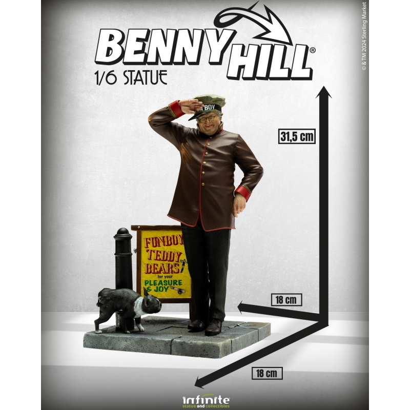 The Benny Hill Show - Fred Scuttle 1/6 Infinite Statue