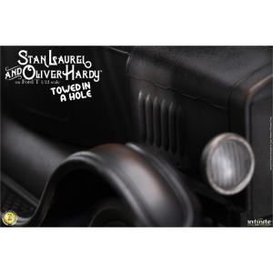 Laurel & Hardy - Towed in a Hole Ford Model T Limited Edition 1/12 Infinite Statue