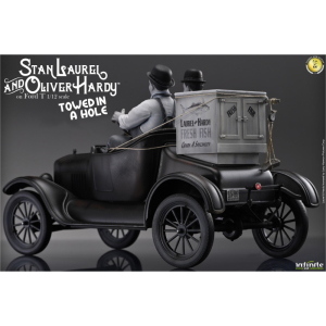Laurel & Hardy - Towed in a Hole Ford Model T Limited Edition 1/12 Infinite Statue